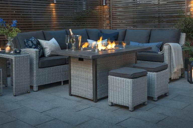 Eight Reasons Why You Need an Outdoor Table with Firepit 