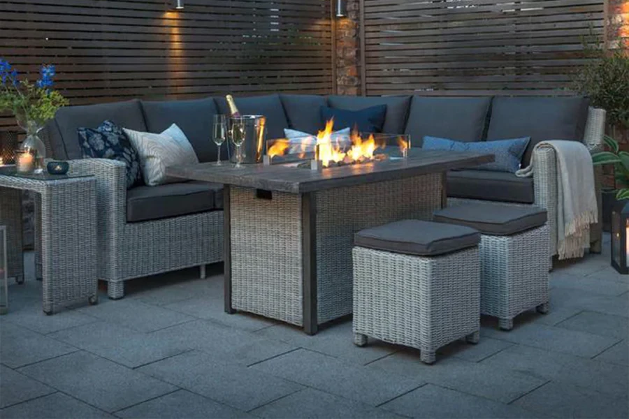Eight Reasons Why You Need an Outdoor Table with Firepit 