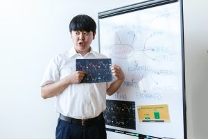 The Shiba Inu mascot representing Dogecoin, highlighting its origins and rise in the cryptocurrency world.