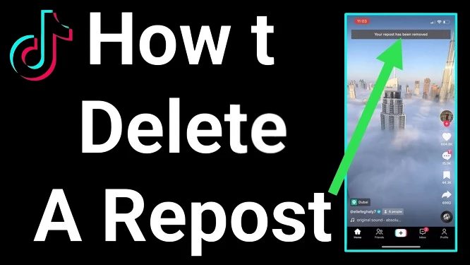 Mistakenly Reposted on TikTok? Here’s How to undo a repost on tiktok