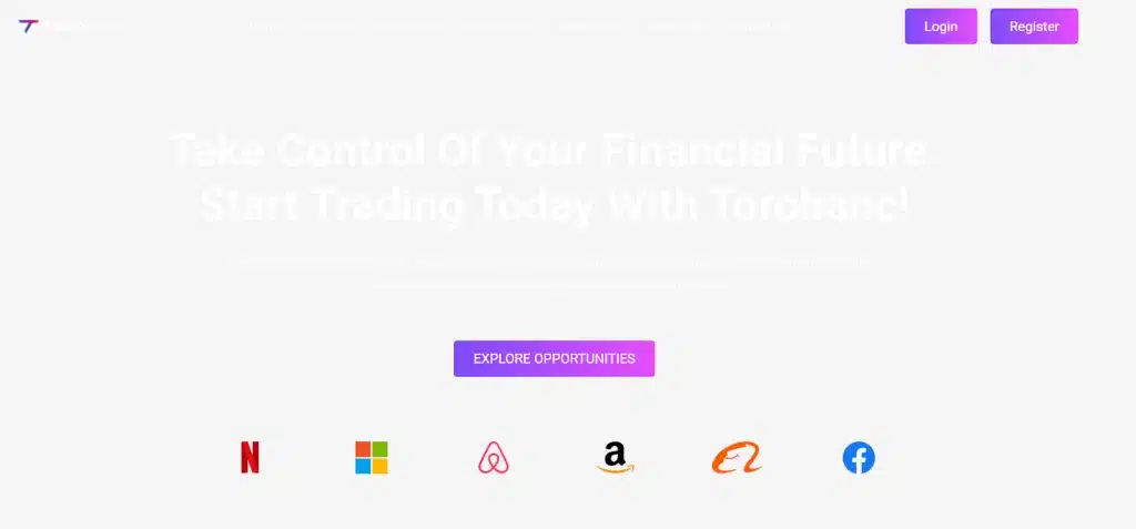 Torobanc Review Reveals All The Details About The Broker’s Services