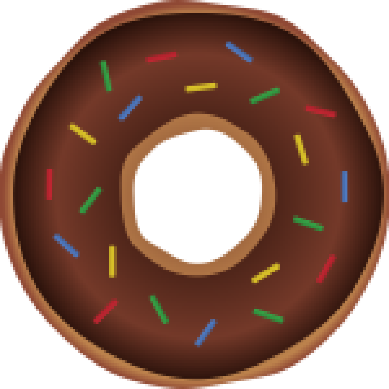 A tray of freshly made Duck Donuts, adorned with various toppings like sprinkles, chocolate drizzle, and colorful glazes.