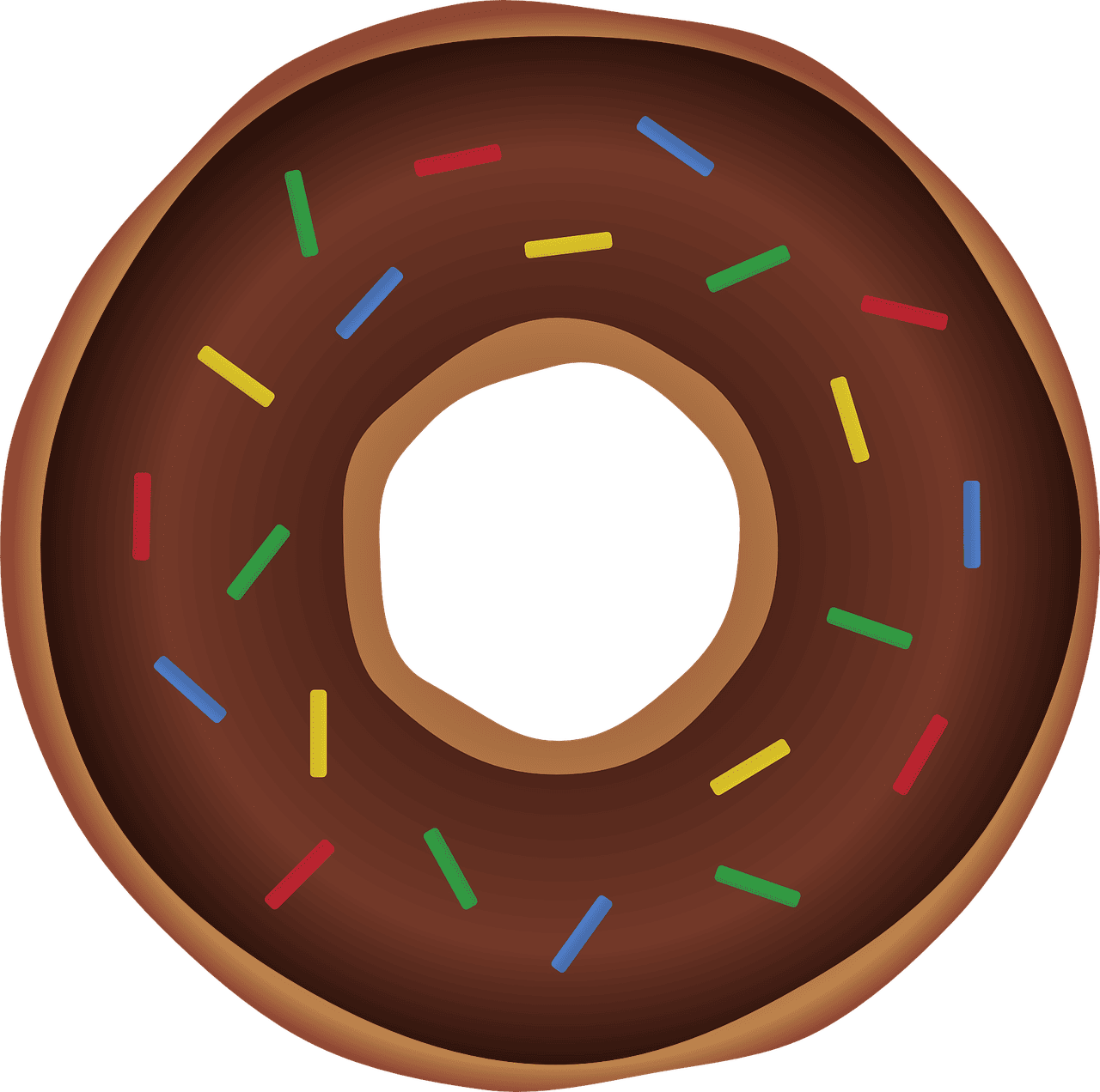 A tray of freshly made Duck Donuts, adorned with various toppings like sprinkles, chocolate drizzle, and colorful glazes.