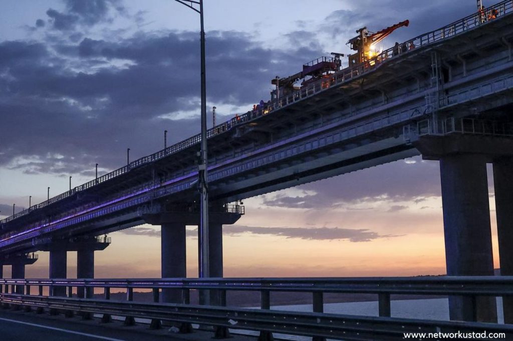 Crimean bridge in Russian , Two people were killed, and a child was injured in an ’emergency’.