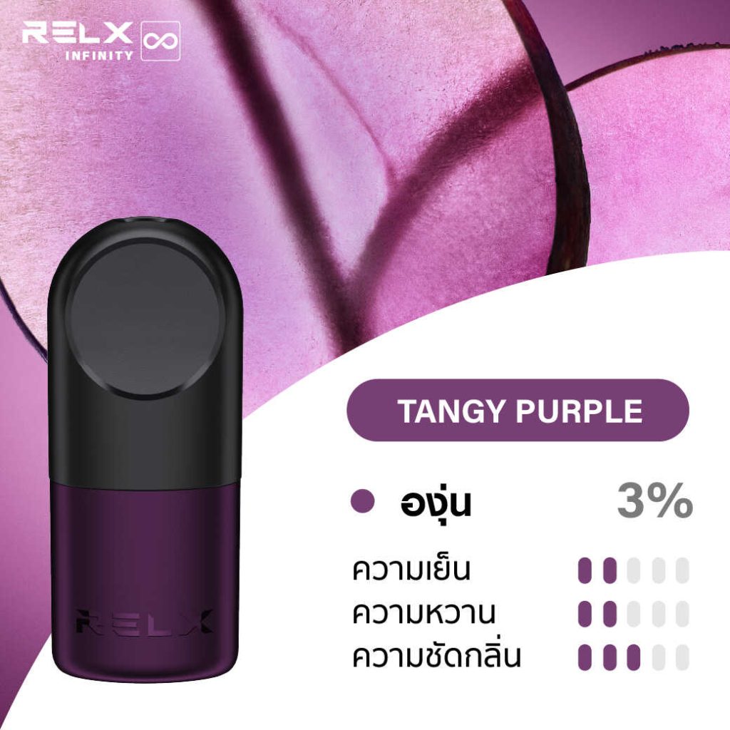 Tangy Purple Relx: The Perfect Balance ofZingy and Fruity Notes