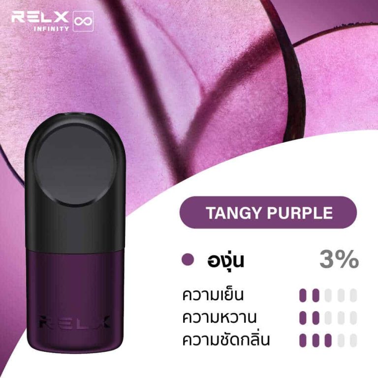 Tangy Purple Relx: The Perfect Balance ofZingy and Fruity Notes