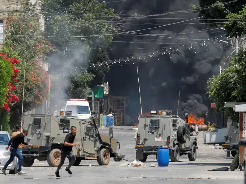 What the Jenin camp’s Palestinian residents did to obstruct the Israeli soldiers