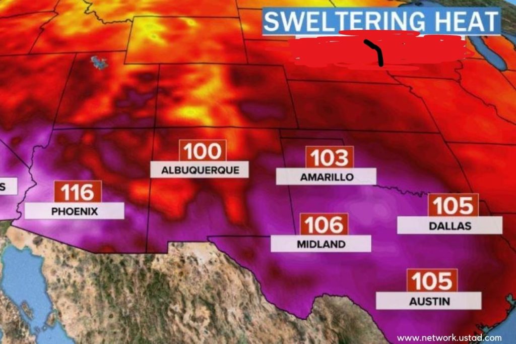 heat ,Parts of Europe, China, and the United States are sweltering in record-breaking heat .