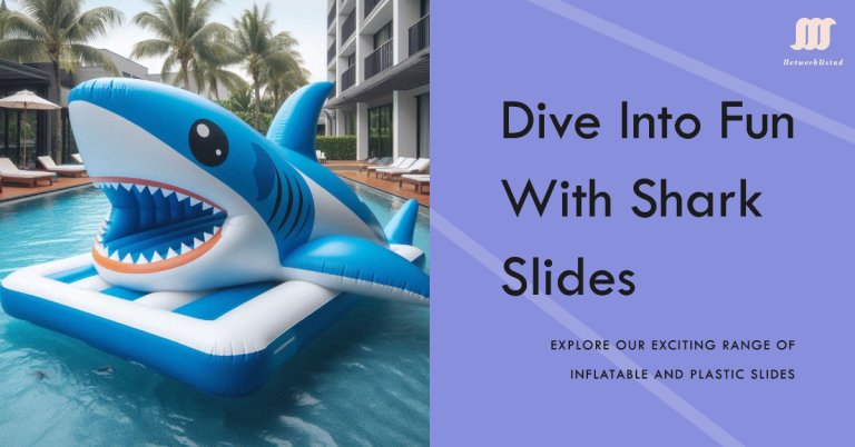 Explore Our Exciting Range of Shark Slides: Dive into Fun with Inflatable and Plastic Shark Slides