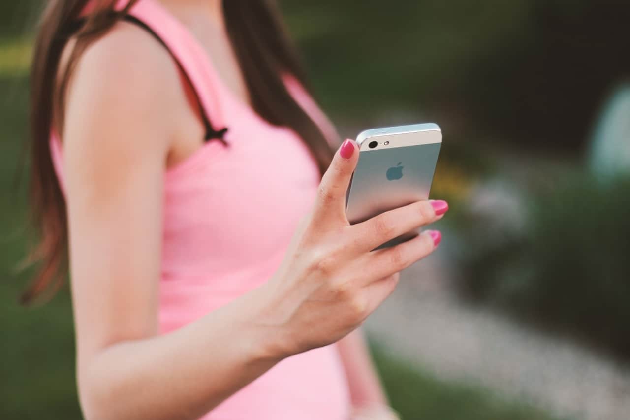Pink iPhone 13