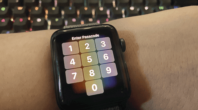 Apple Watch Passcode