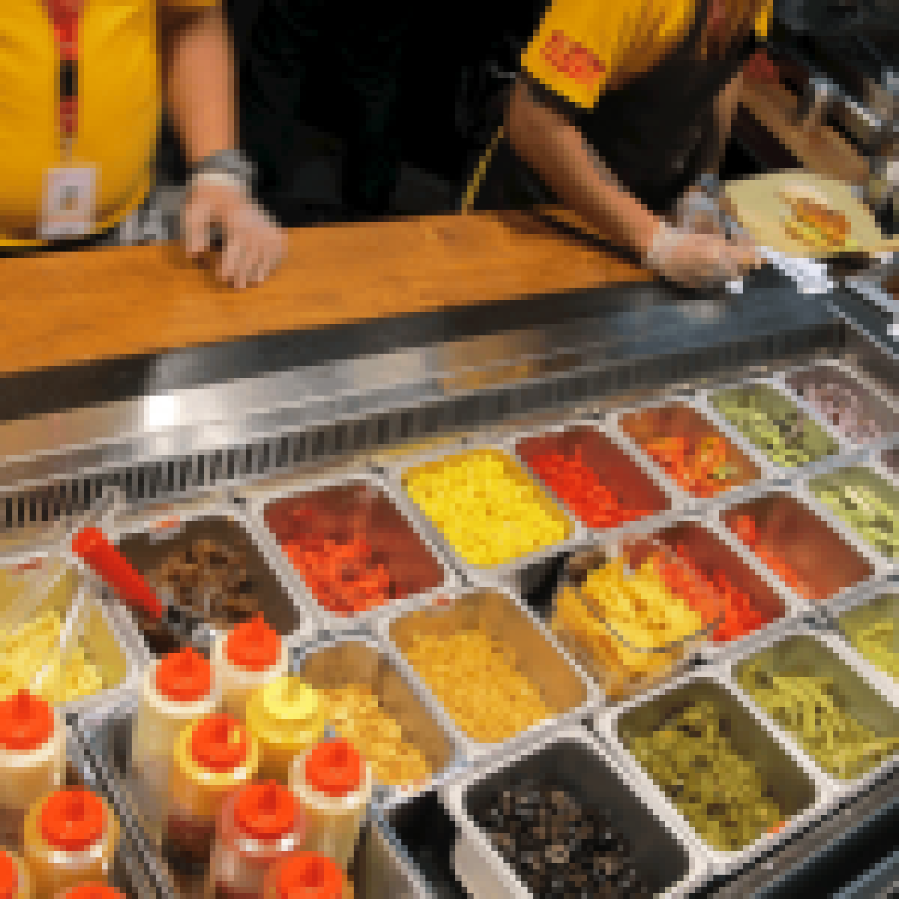 Subway Toppings List