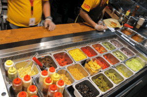 Subway Toppings List