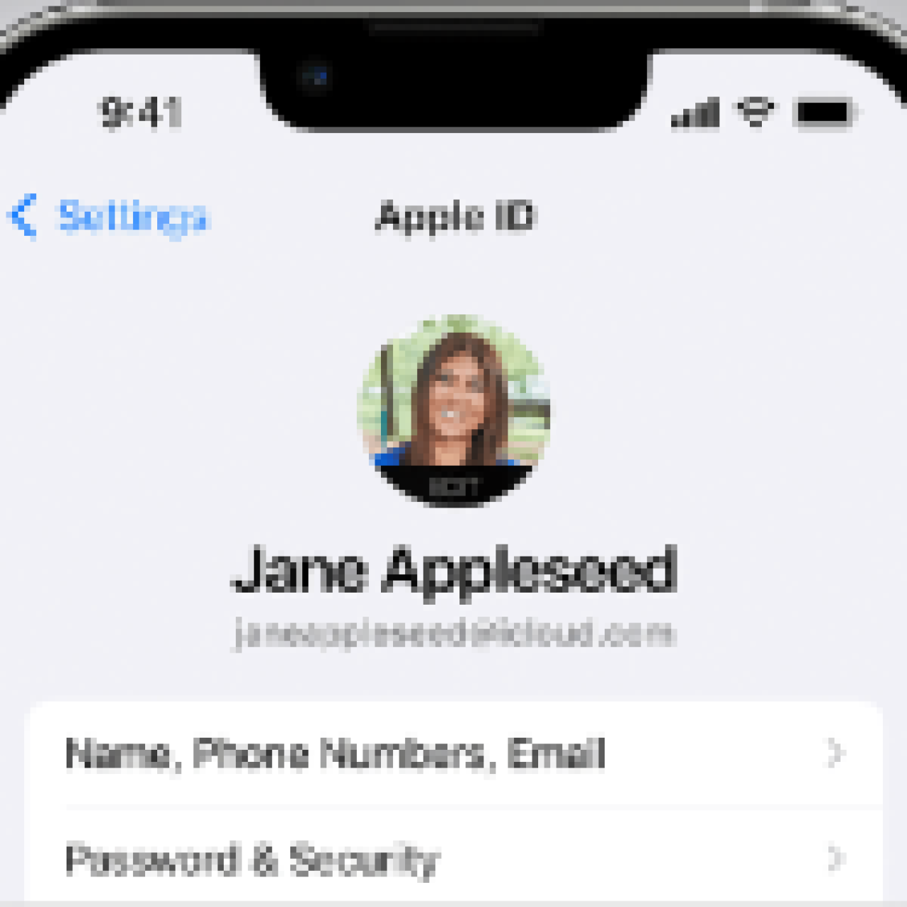 id icloud