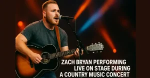 Zach Bryan's Height Unveiled: The 6'1" Country Icon's Rise in 2026 1 Zach Bryan performing live on stage during a country music concert