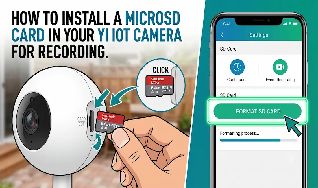 How To Install An Sd Card In A Yi Iot Camera (Step-By-Step) 1 How To Install An Sd Card In A Yi Iot Camera 1 How To Install An Sd Card In A Yi Iot Camera (Step-By-Step)