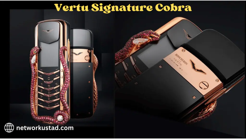 Luxury phones: Vertu Signature Cobra adorned with jewels, priced at $504,000