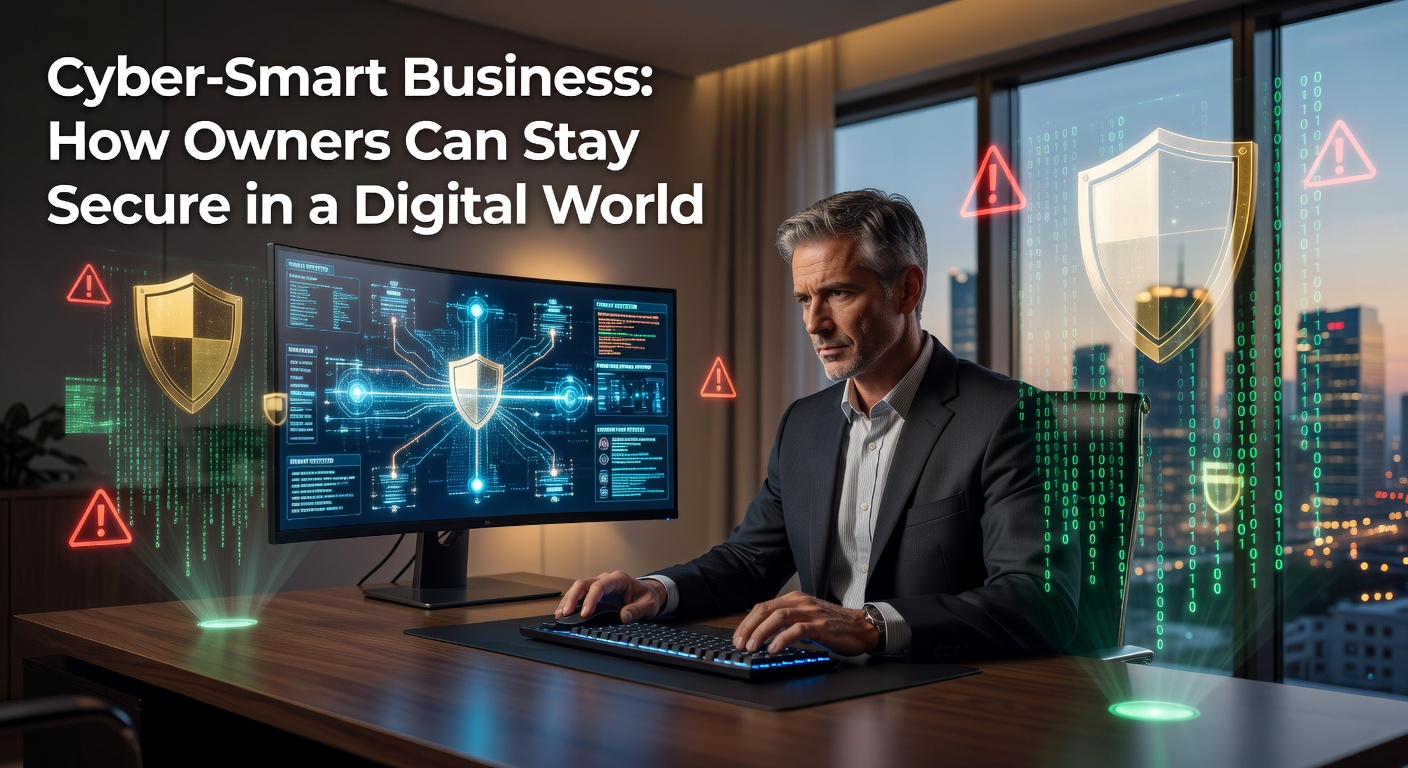 Cybersecurity for Business Owners - Cyber-Smart Business: How Owners Can Stay Secure in a Digital World