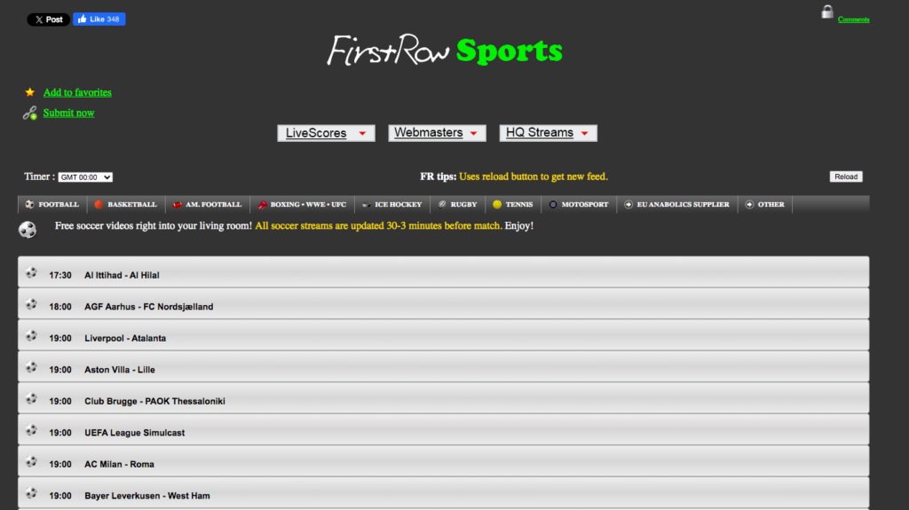 Unlock the Thrills of Live Sports Streaming with First Row Sports