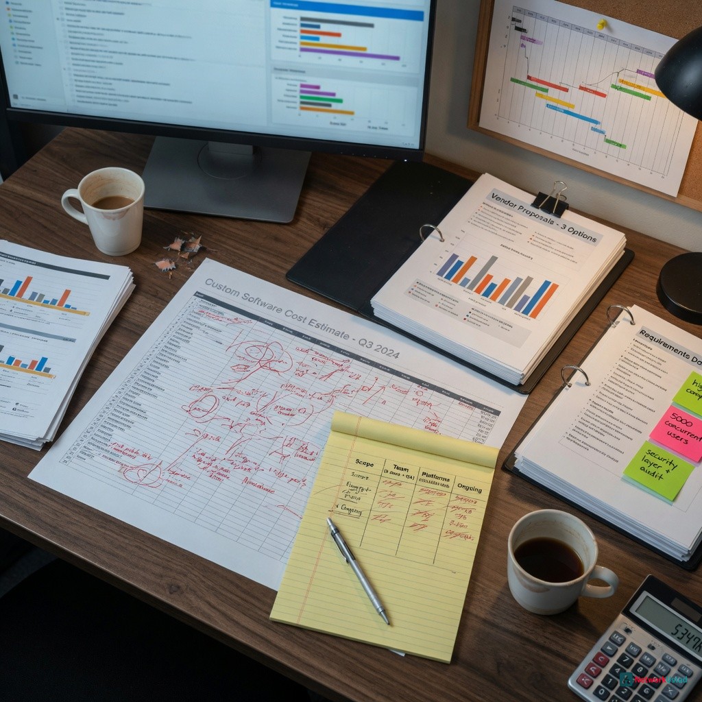 Custom Software Development Cost - How To Estimate The Cost Of Custom Software Development