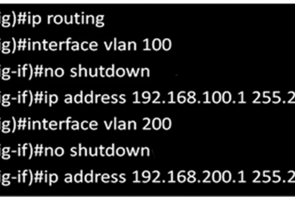 SVI and VLAN Addressing Issues