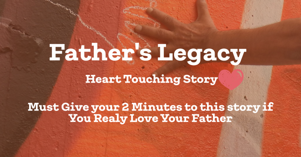 Father’s Handprints – Legacy on the Wall