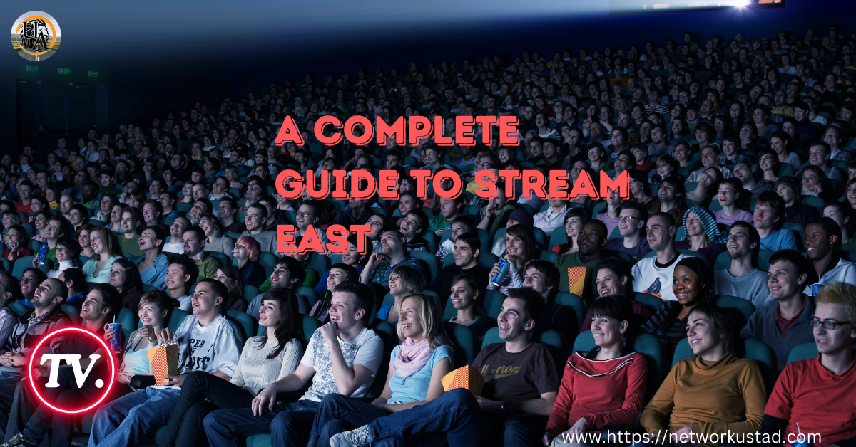 Illustration of a person streaming sports and movies on a laptop with a football and popcorn