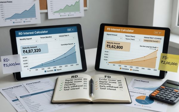 Rd Interest Calculator - Rd Interest Calculator Vs Fd Calculator: Which Works Better In Different Saving Scenarios
