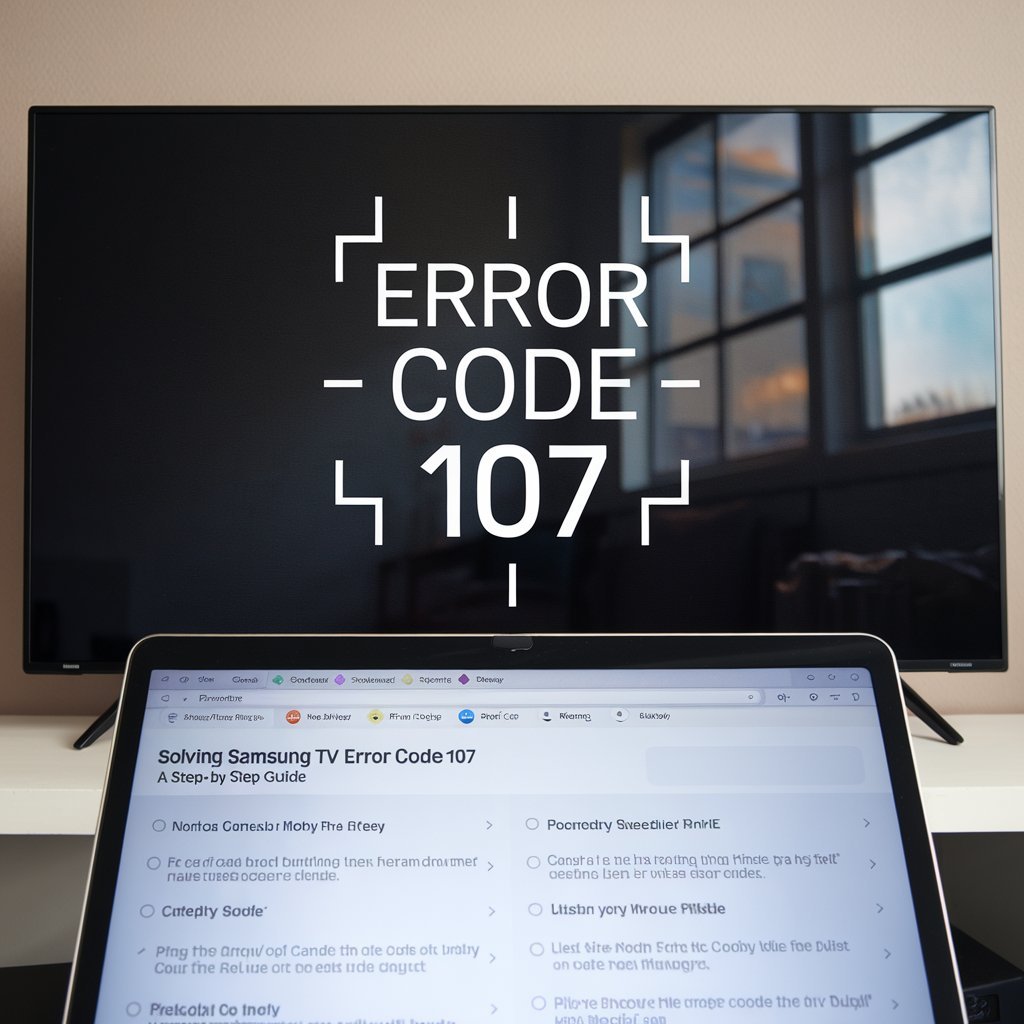 Solving Samsung TV Error Code 107: A Step-by-Step Guide