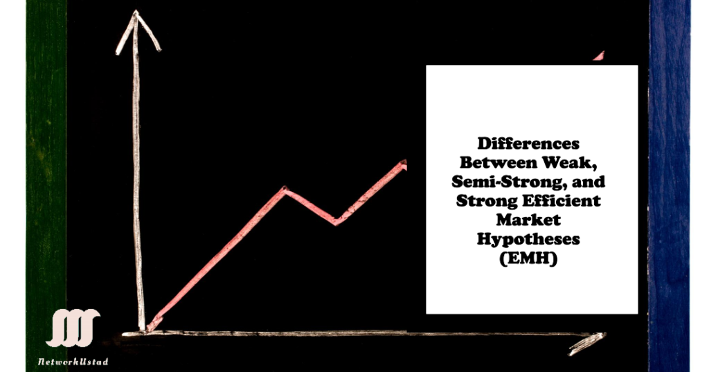 Differences Between Weak, Semi-Strong, and Strong Efficient Market Hypotheses (EMH)