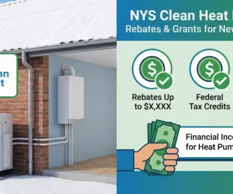 Nys Clean Heat Program Heat Pump System With Rebates And Grants For New York Homes