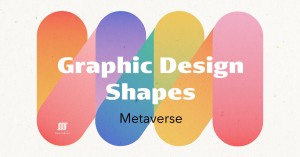 A futuristic graphic design studio with designers working on virtual reality projects, showcasing the integration of digital and physical elements.