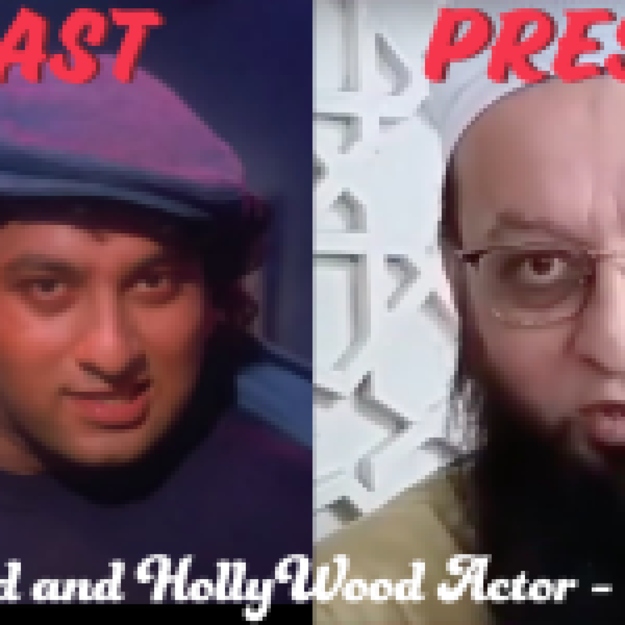 Arif Khan transitioning from a Bollywood villain role to a serene spiritual mentor.