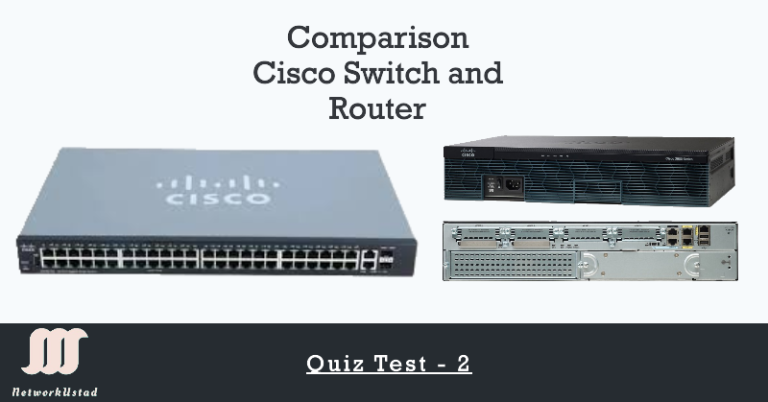 Quiz Comparing Switch and Router – CCNA (200-301)