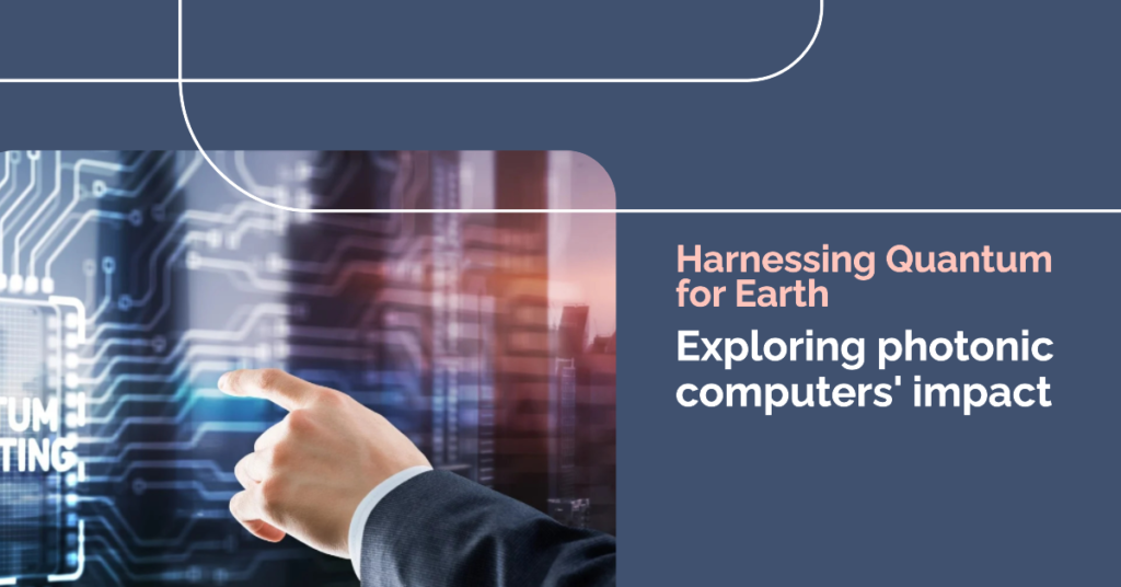 Quantum Computing and Sustainability: The Environmental Benefits of Photonic Computers