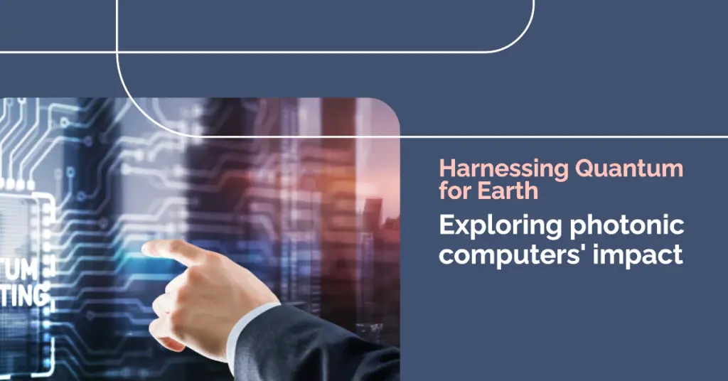 Quantum Computing and Sustainability: The Environmental Benefits of Photonic Computers