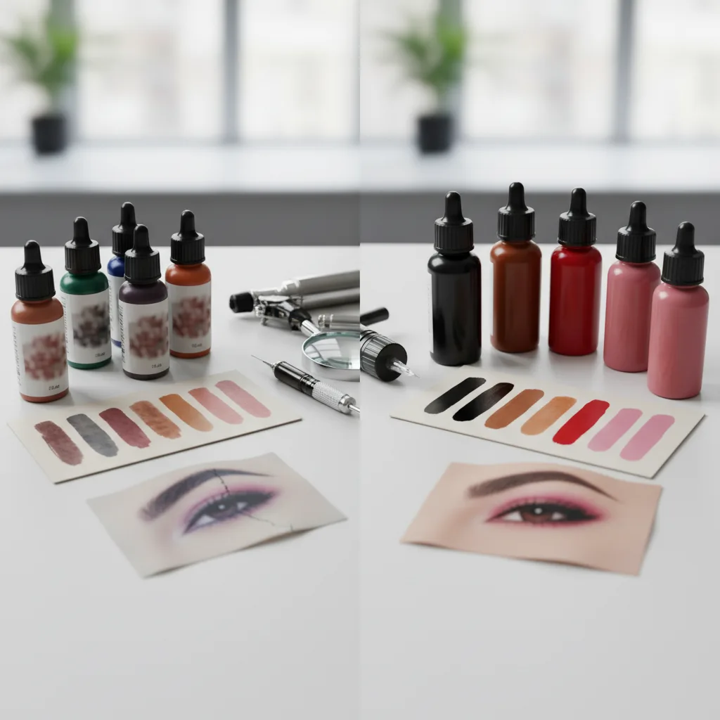 Why Standard Pmu Inks Fail Vs. High-Performance Pigment Sets 1 Pmu Pigment Sets - Why Standard Pmu Inks Fail Vs. High-Performance Pigment Sets