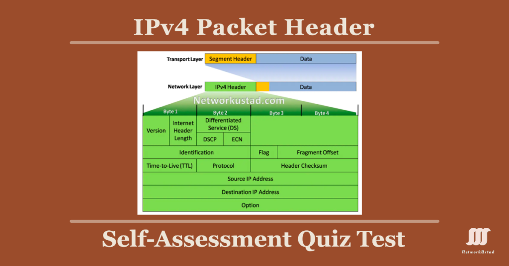 IPv4 Packet Header Self-Assessment Quiz Test