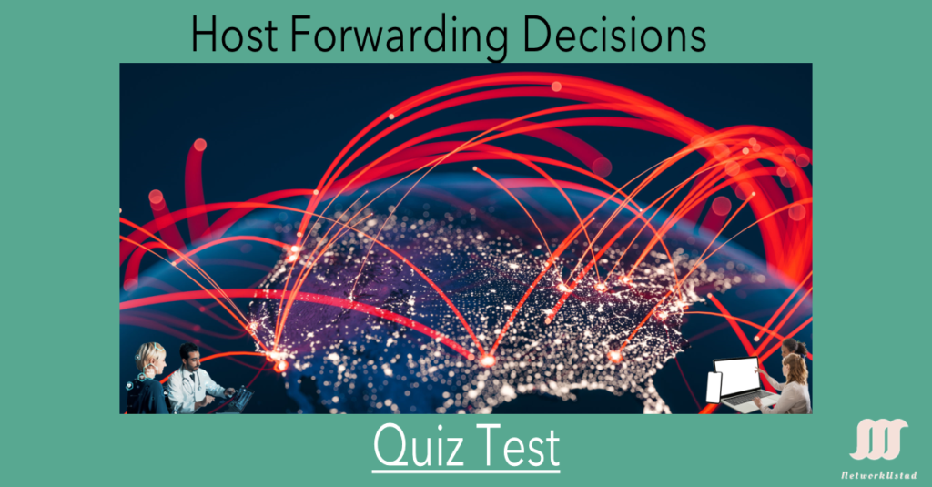 Host Forwarding Decisions Self-Assessment Quiz Test