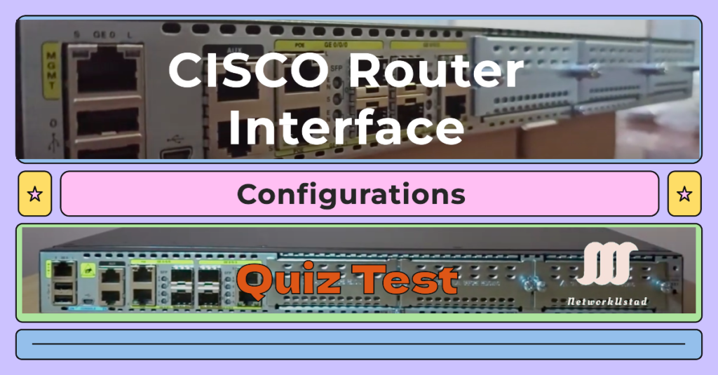 Cisco Router Interface Configuration Quiz Test