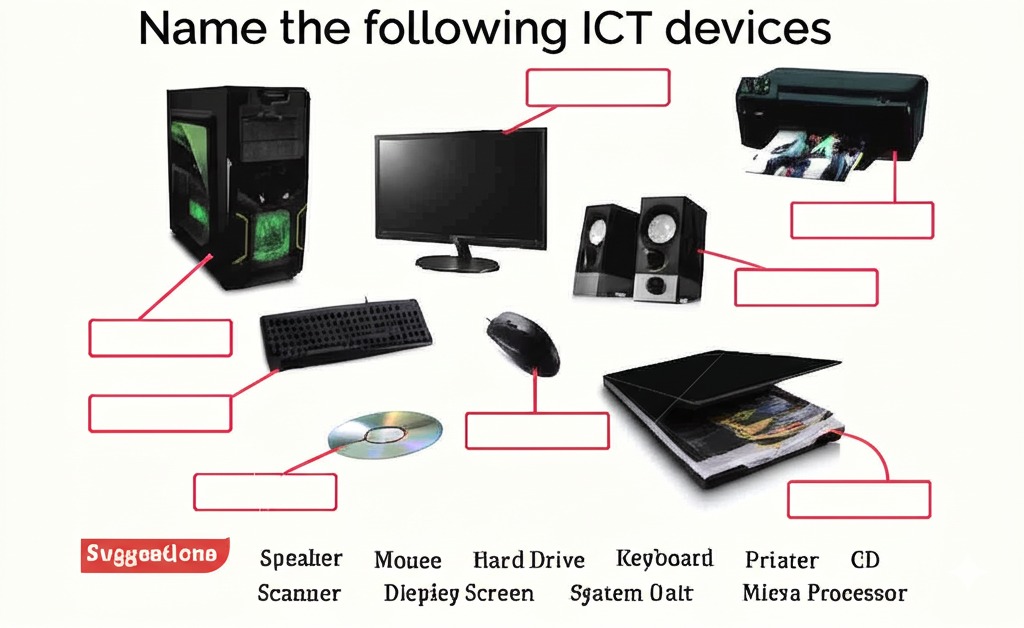Computer Science Unit-1 Grade 6 Q-6: ICT Fundamentals Soloved