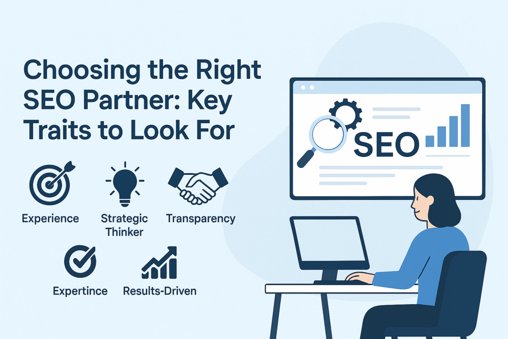 Choosing the Right SEO Partner: Key Traits to Look For