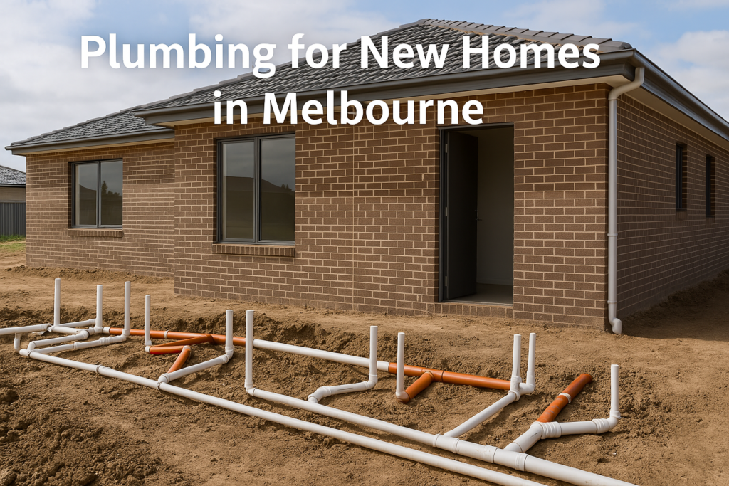 Plumbing for New Homes in Melbourne