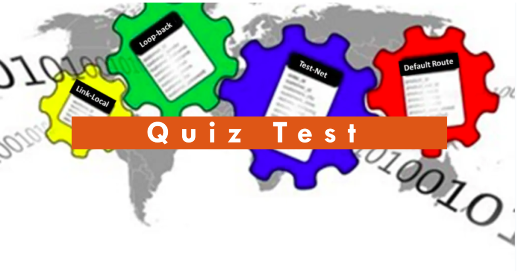 Special-Purpose IP Addresses Quiz Test for Self-Assessment