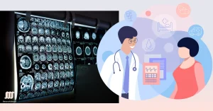 Secure DICOM technology safeguarding patient data in medical imaging.