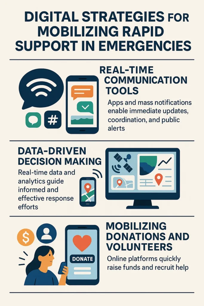 Digital Strategies for Mobilizing Rapid Support in Emergencies. Digital Strategies for Mobilizing Rapid Support in Emergencies.