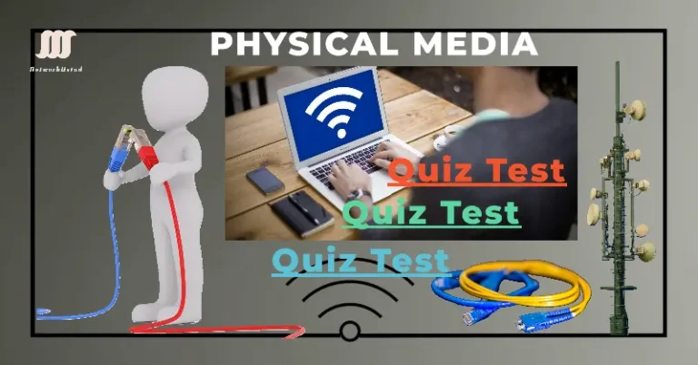 Quiz Test Types of Physical Media and Networking Cables