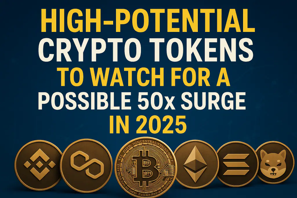 High-Potential Crypto Tokens to Watch for a Possible 50x Surge in 2025