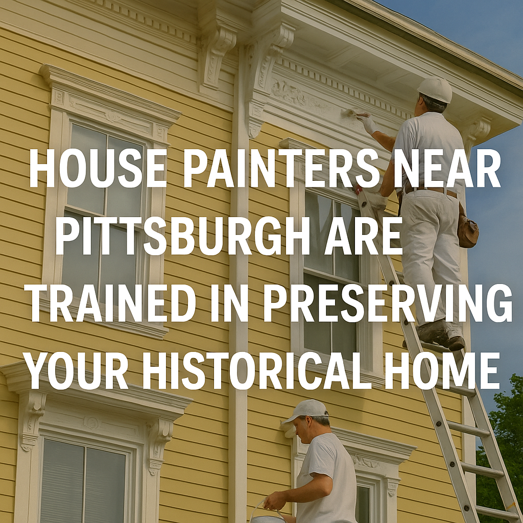 HOUSE PAINTERS NEAR PITTSBURGH ARE TRAINED IN PRESERVING YOUR HISTORICAL HOME HOUSE PAINTERS NEAR PITTSBURGH ARE TRAINED IN PRESERVING YOUR HISTORICAL HOME