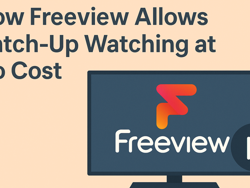 How Freeview Allows Catch-Up Watching at No Cost